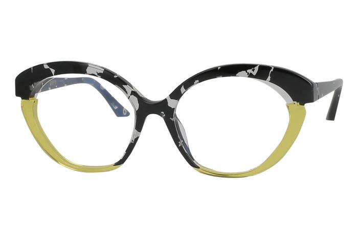 Monture Marthe Bitume Jaune par Pierre Eyewear