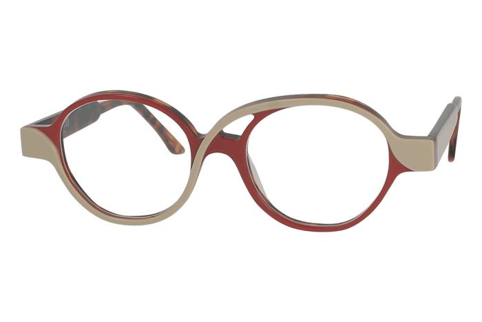 Monture Azalée Tomate par Pierre Eyewear