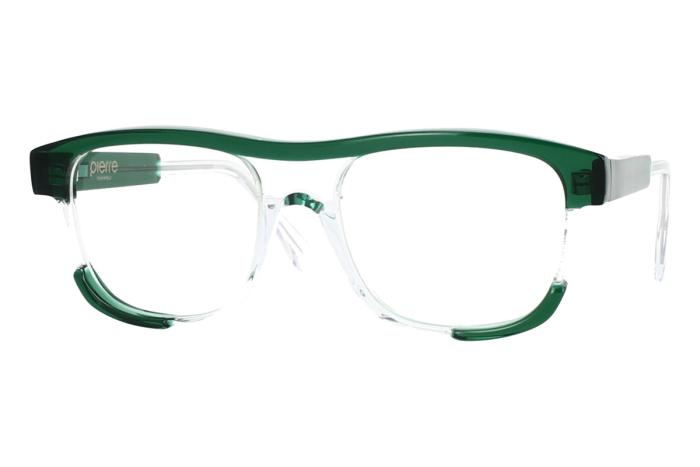 Monture Buddy Vert par Pierre Eyewear