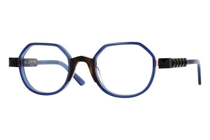 Khephren Bleu Ecaille par Pierre Eyewear