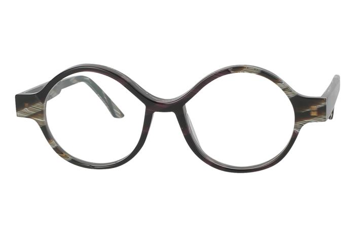 Monture Ted Corne Violine par Pierre Eyewear