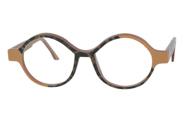 Monture Ted Gold Animal par Pierre Eyewear