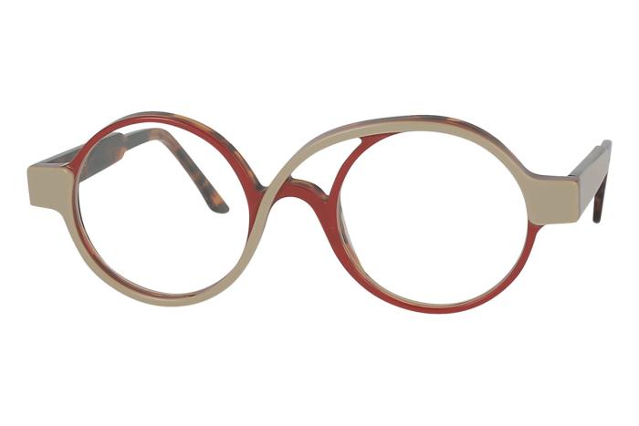 Monture Zebulon Tomate par Pierre Eyewear